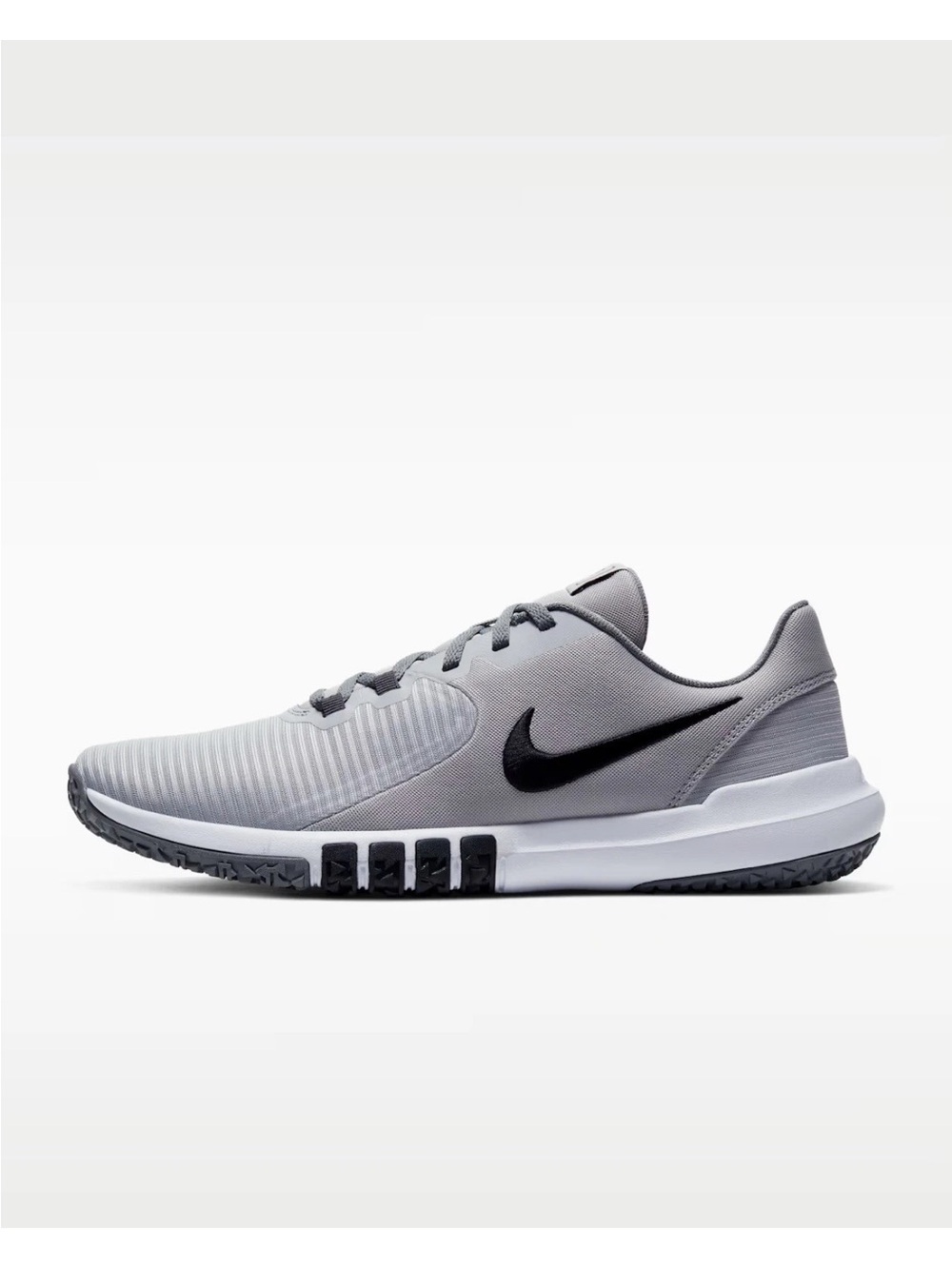 Size 9.5 - Nike Flex Control 4 Light Smoke Grey Men’s Shoes CD0197 001 No Lid